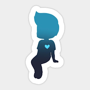 Big hearted bf Sticker